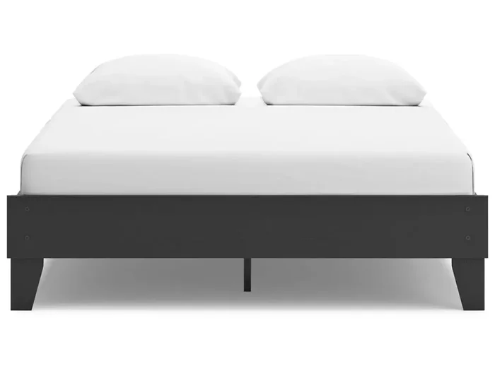 Signature Design by Ashley – Socalle Queen Platform Bed in Black – EB1865-113