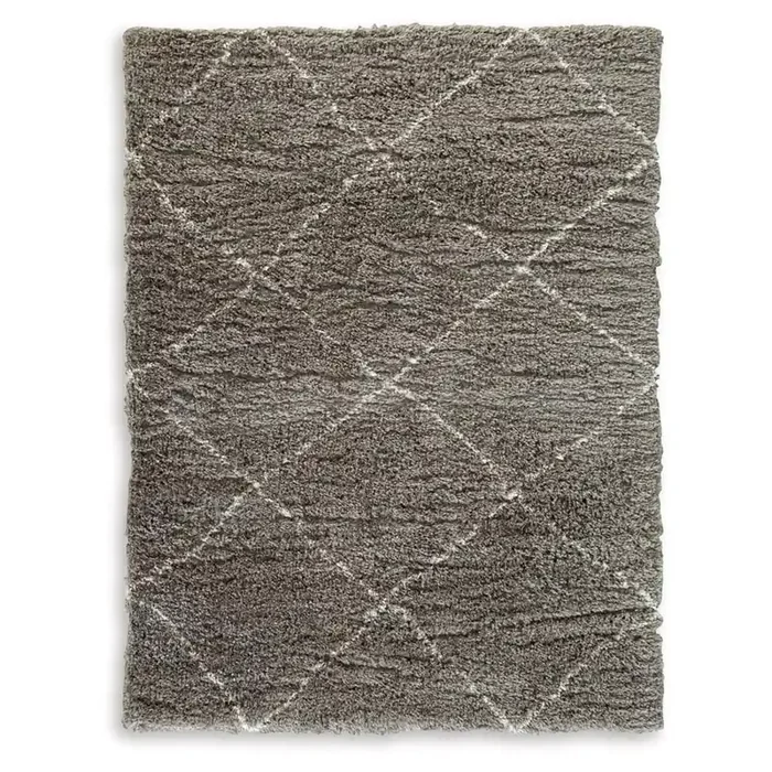 Signature Design by Ashley – Wrenlow Large Rug in Gray/Cream – R407221