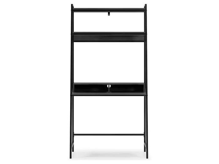 Signature Design by Ashley – Yarlow Home Office Desk & Shelf in Black – H215-27
