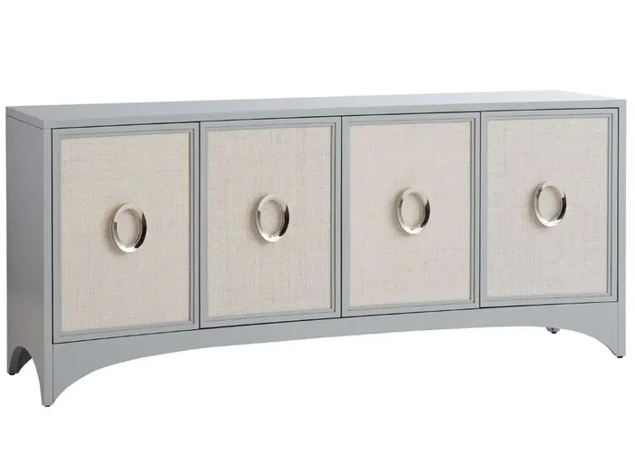 Sligh – Newbury Park Raffia Media Console – Studio Designs – 100RF-660