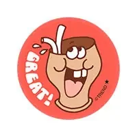 SOLD OUT Great!, Cola scent Retro Scratch ‘n Sniff Stinky Stickers®