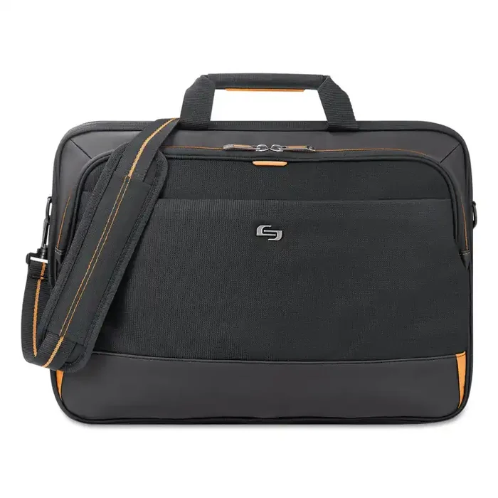 Solo Urban Ultra Multicase, Fits Devices Up to 17.3″, Polyester, 17 x 4 x 12.25, Black