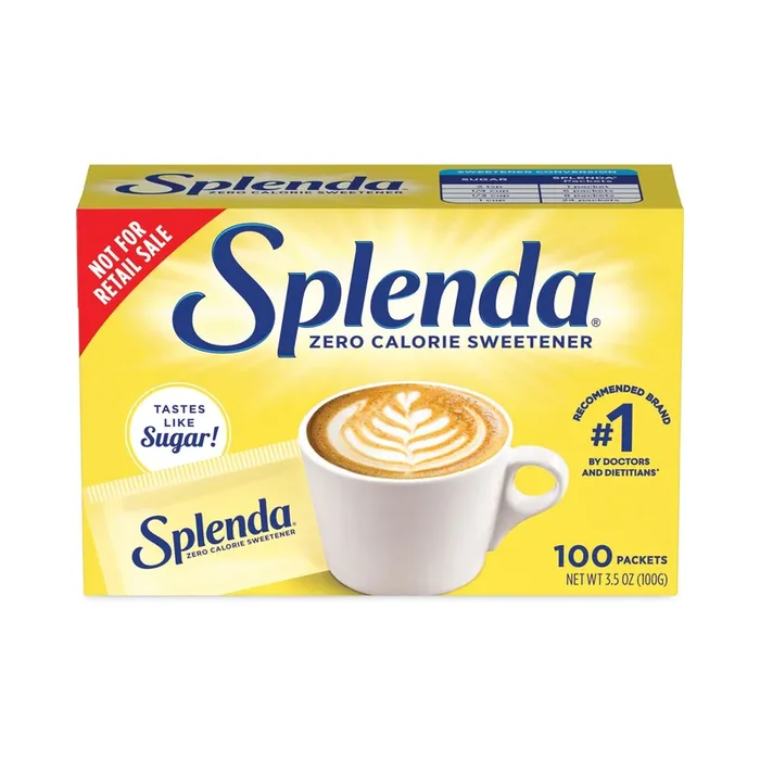 Splenda® No Calorie Sweetener, 1 g Packet, 100/Box