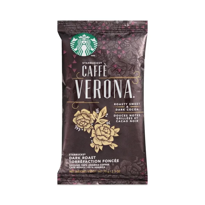 Starbucks® Coffee, Caffe Verona, 2.5 Oz Packet, 18/box
