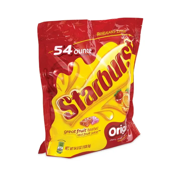 Starburst® Original Fruit Chews, Assorted, 54 oz Bag