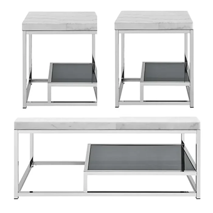 Steve Silver – Aston 3pcs Occasional Set – AS200-2E-3PC-W