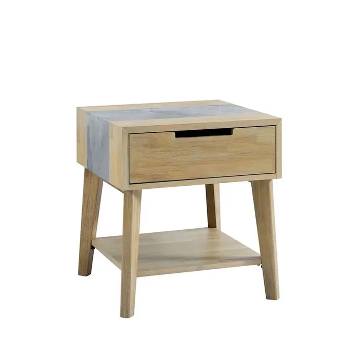 Steve Silver – Calgary Sintered Stone Inlay Side Table – CG100E