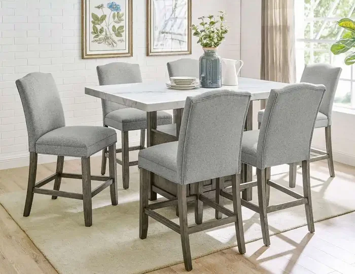 Steve Silver – Grayson 7pc Counter Height Dining Set – GS6407PC