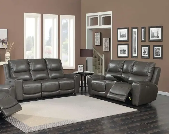Steve Silver – Laurel 2pc Power Reclining Set Grey – LL950G2PC