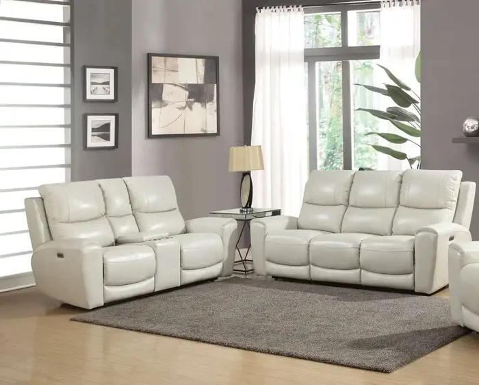 Steve Silver – Laurel Power Ivory 2pc Set – LL950-SL-2PC-W