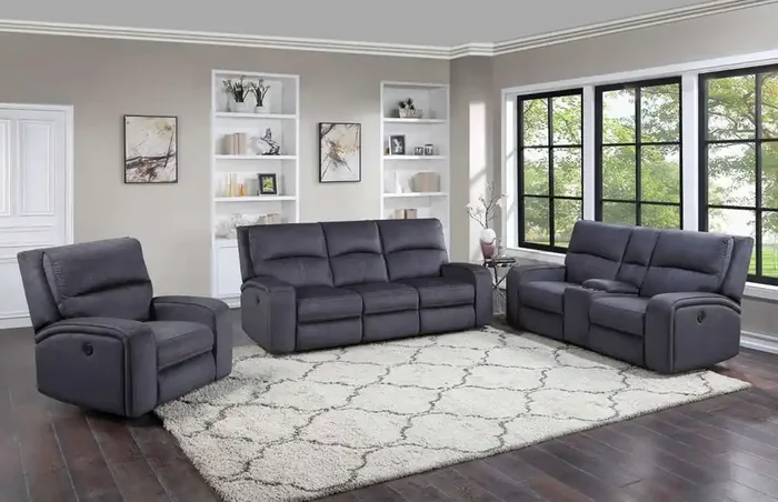 Steve Silver – Lovell 3 PC Power Reclining Set – LO51683PC