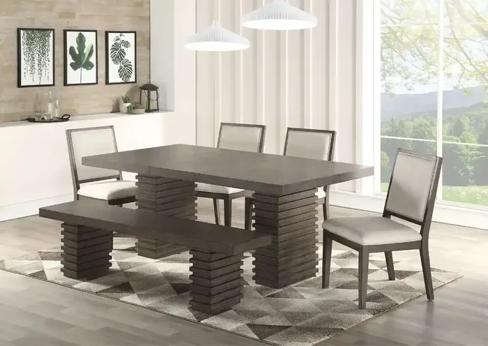 Steve Silver – Mila 6pc Dining Set – MI5006PC