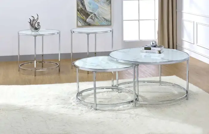 Steve Silver – Rayne 3pc Table Set – RY300-2E-3PC