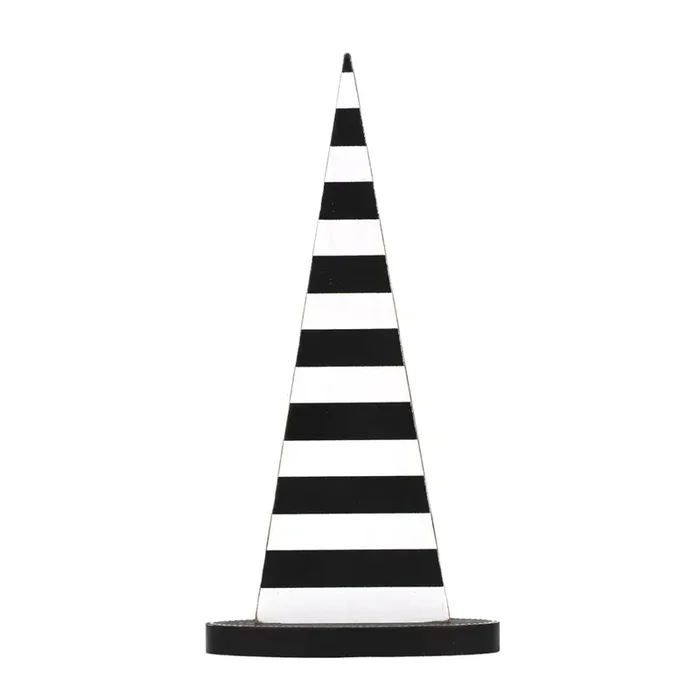 Striped Witch Hat Sitter