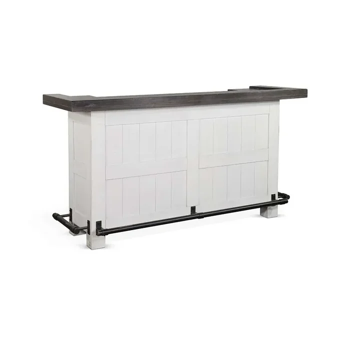Sunny Designs – Carriage House – 78in Farmhouse Wood Home Bar – 1959EC