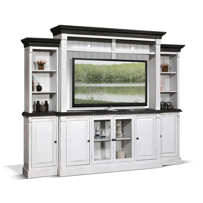 Sunny Designs – Carriage House – Entertainment Wall – 3629EC