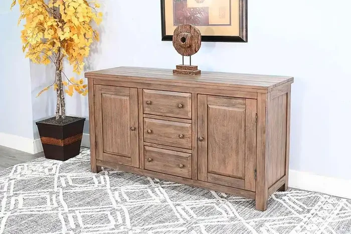 Sunny Designs – Doe Valley – Doe Valley 66in Buffet Cabinet – 2428BU-B