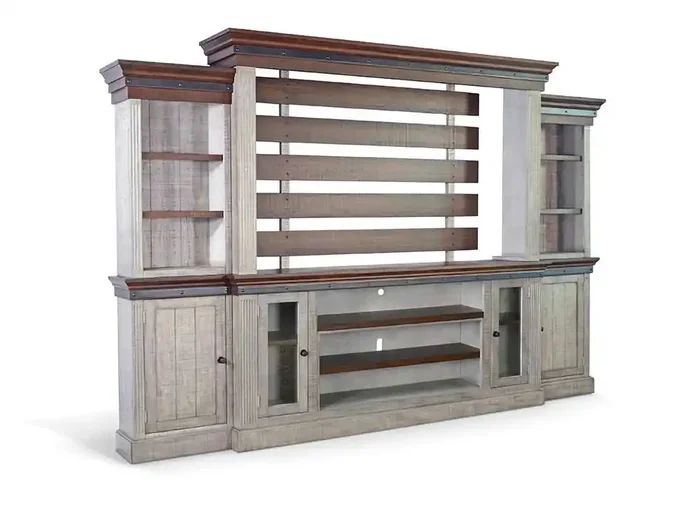 Sunny Designs – Homestead Hills – Entertainment Wall – 3649TA