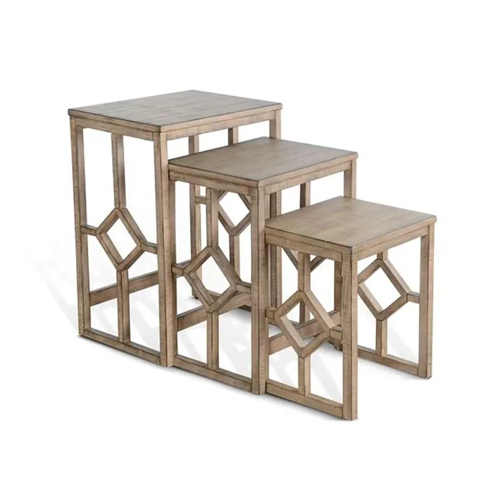 Sunny Designs – Marina – Black Sand Nesting Table – 2087BS