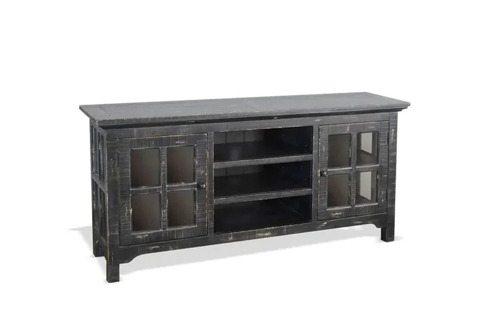 Sunny Designs – Marina – Black Sand TV Console – 3655BS