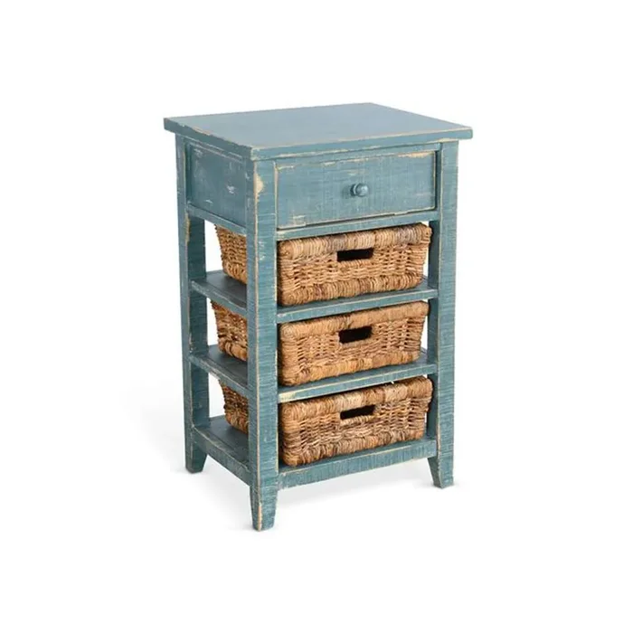 Sunny Designs – Marina – Storage Rack with Baskets – 2093OB