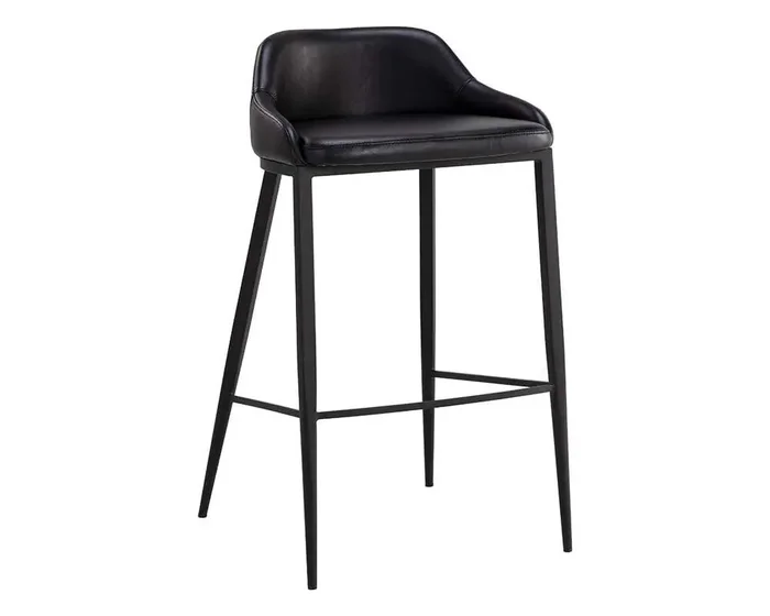 Sunpan – Astra Barstool – Black – Nightfall Black – 110448