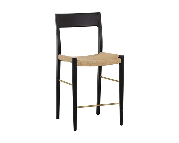 Sunpan – Bondi Counter Stool – Black – 108281