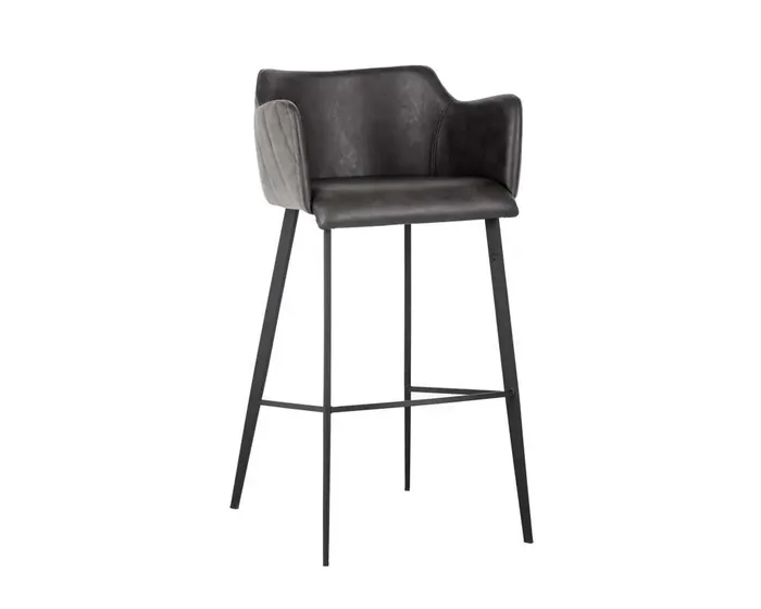 Sunpan – Junction Griffin Barstool – Town Grey / Roman Grey – 103244