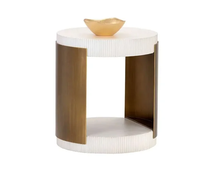 Sunpan – Solterra Cavette End Table – 106451