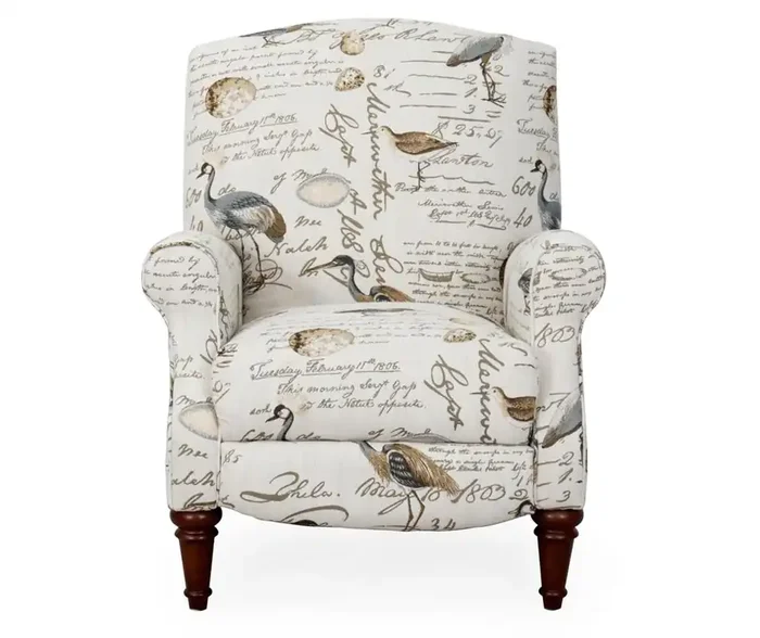 Sunset Trading – Bird Script Recliner – SU-1090-86-8548-25