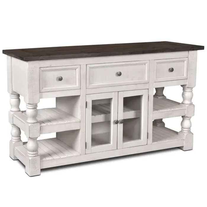 Sunset Trading – Rustic French 60in Console – HH-2750-060_CLOSEOUT