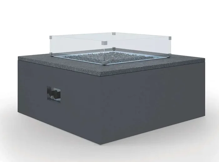 Sunset West – Bazaar – Black Granite Square Fire Table – SW6805-FT4242