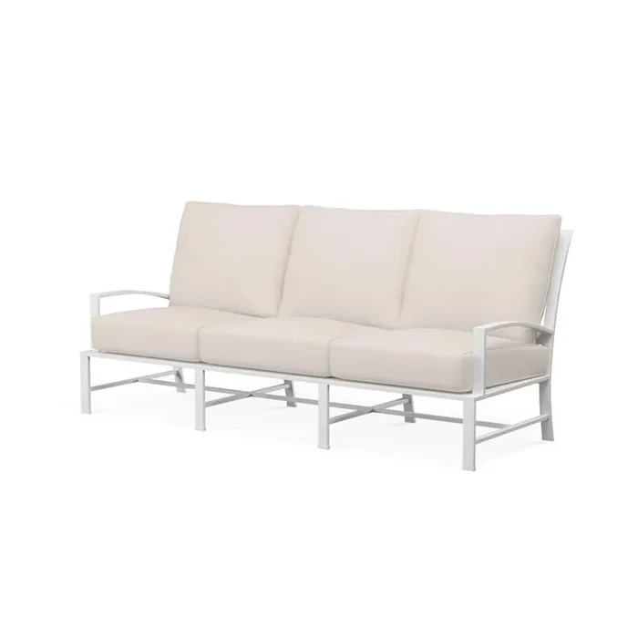 Sunset West – Bristol Sofa in Canvas Natural w/ Self Welt – SW501-23-5404
