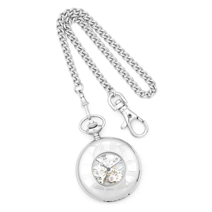 Swingtime Stainless Steel Mechanical Pocket Watch XWA2781