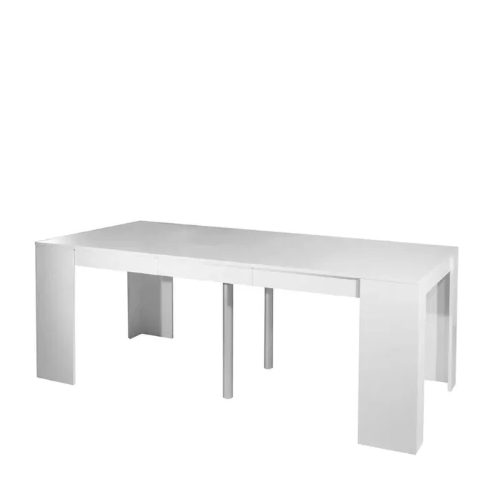 TEMAHOME – Elastic Expandable Console Table in White – E2070A2100X00