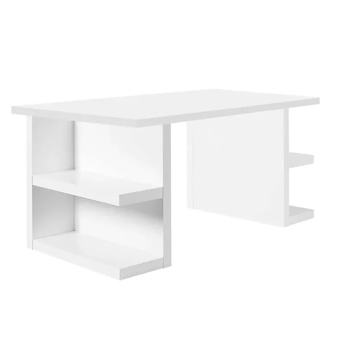 TEMAHOME – Multi 71″ Table Top with Storage Legs in Pure White – 9500620881
