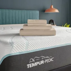 TEMPUR Classic Cotton Sheet Set Sandstone – King