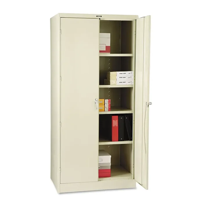 Tennsco 78″ High Deluxe Cabinet, 36w X 24d X 78h, Putty