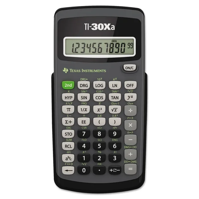 Texas Instruments Ti-30xa Scientific Calculator, 10-Digit Lcd