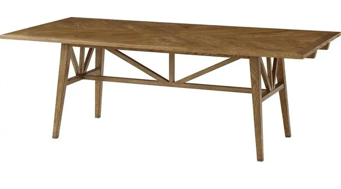Theodore Alexander – Nova Extending Dining Table in Dawn Finish – TAS54082-C253