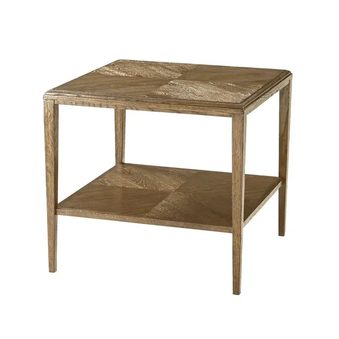 Theodore Alexander – Nova Square Side Table in Dawn Finish – TAS50079-C253