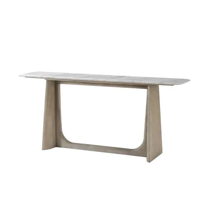 Theodore Alexander – Repose Wooden Console Table Marble Top – TA53073.C322