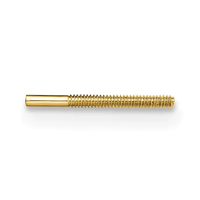 Threaded Earring Post 14k Yellow Gold YG669