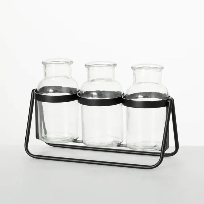 Three Bottle Vase