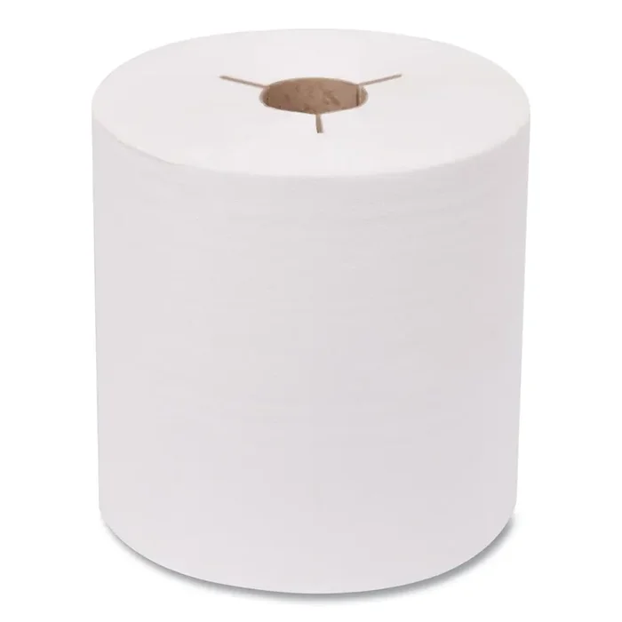 Tork® Advanced Hand Towel Roll, Notched, 1-Ply, 8″ x 800 ft, White, 6 Rolls/Carton