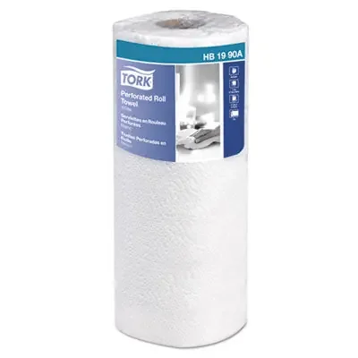 Tork® Universal Perforated Kitchen Towel Roll, 2-Ply, 11 x 9, White, 84/Roll, 30 Rolls/Carton