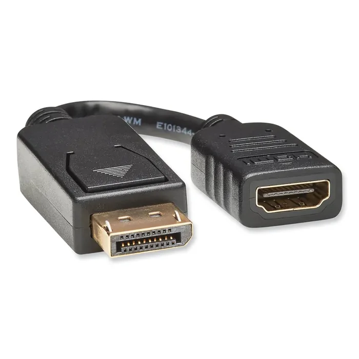 Tripp Lite by Eaton DisplayPort to HDMI Adapter Cable, 6″, Black