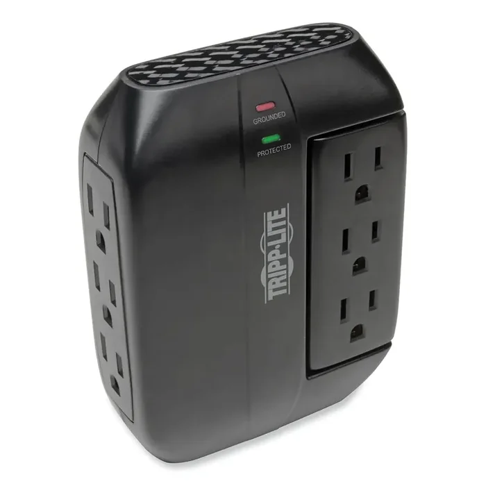 Tripp Lite by Eaton Protect It! Surge Protector, 6 AC Outlets, 1,500 J, Black