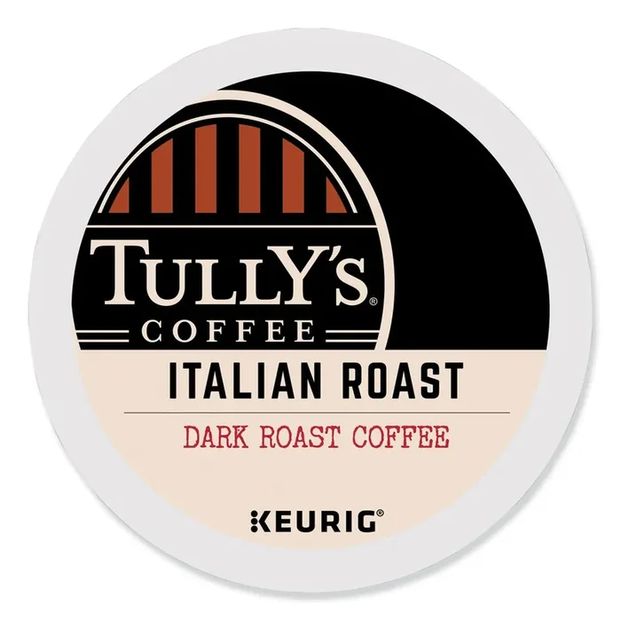 Tully‘s Coffee® Italian Roast Coffee K-Cups, 96/carton