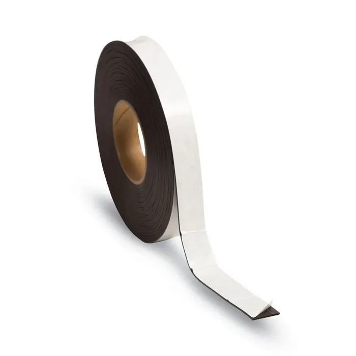 U Brands Magnetic Adhesive Tape Roll, 1″ x 50 ft, Black